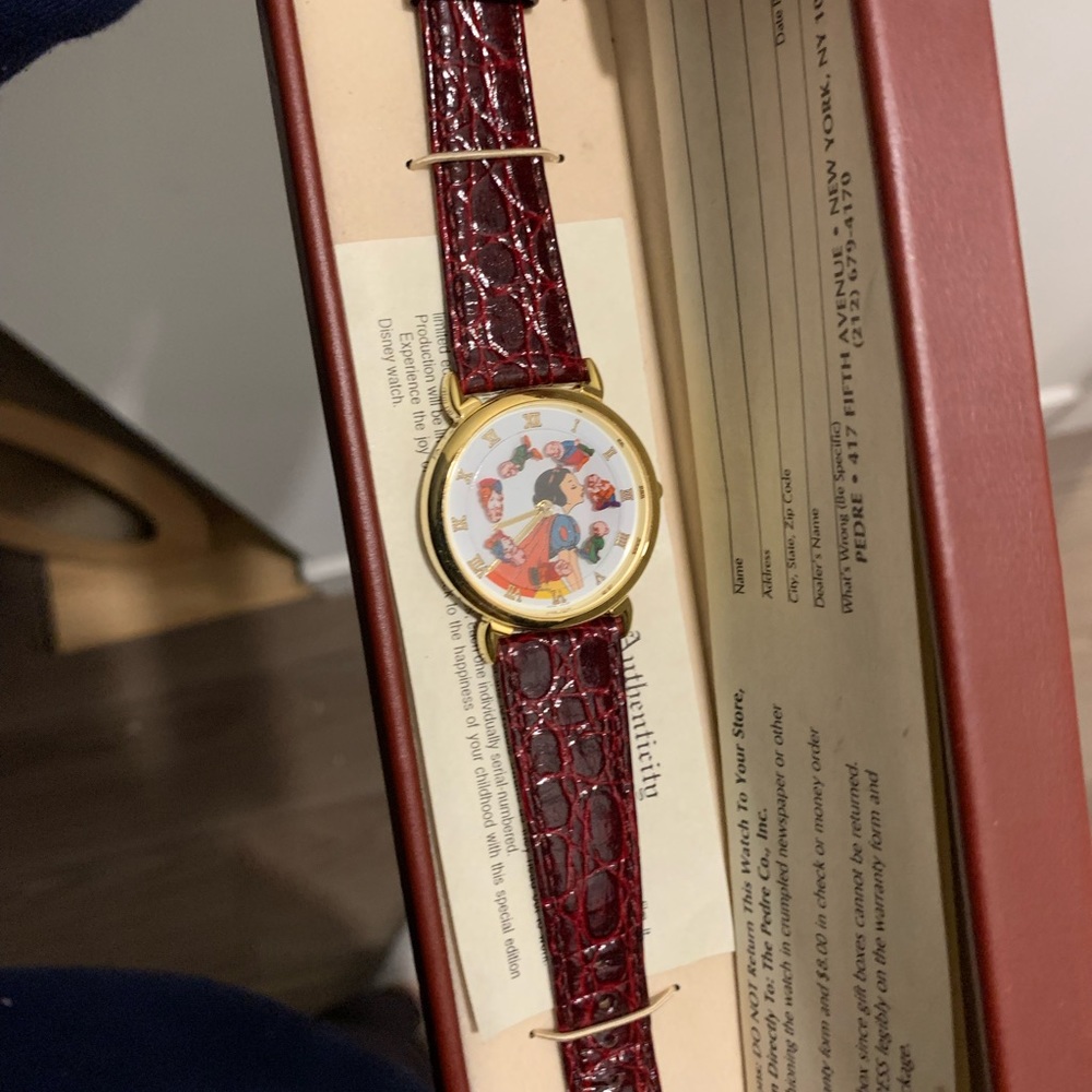 Authentic Vintage Snow White Watch
